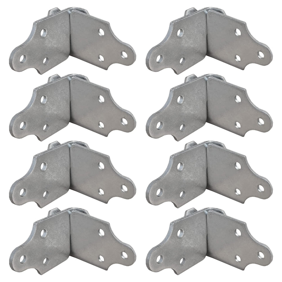 A.A front view of 16-piece bracket kit showing packaging and contents benefits durability