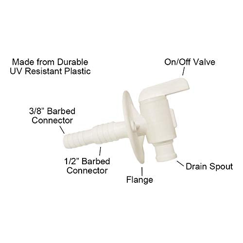 A.A assortment of fittings and clamps organized, simplifying installation