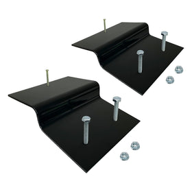 A.A ramp kit front view showing hooked frame for secure truck mounting and easy storage