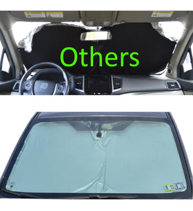 A1 Shades fabric-hinge detail showing overlap mechanism for adaptable fit across widths