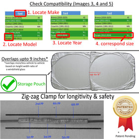 A1 Shades patented clamp detail showing durable attachment benefit