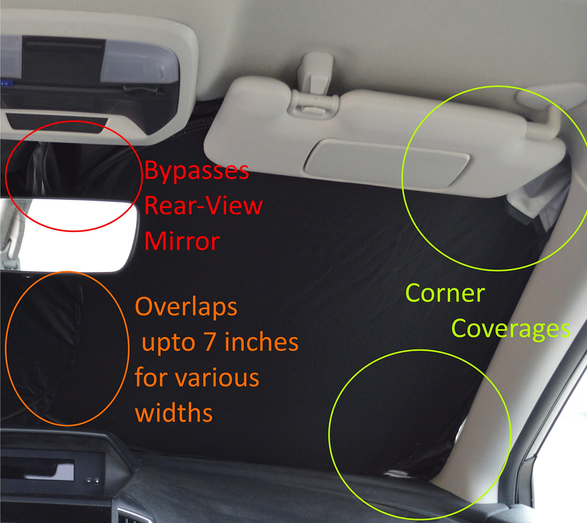 A1 Shades reflective surface texture illustrating heat-reflecting benefit