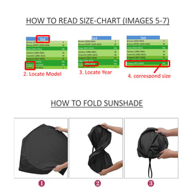 A1 Shades folded inside storage pouch for compact travel convenience