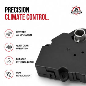 AA Ignition actuator electrical connector closeup for easy plug-and-play replacement