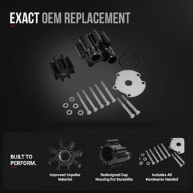 AA Ignition kit components laid out with gaskets showing complete rebuild convenience