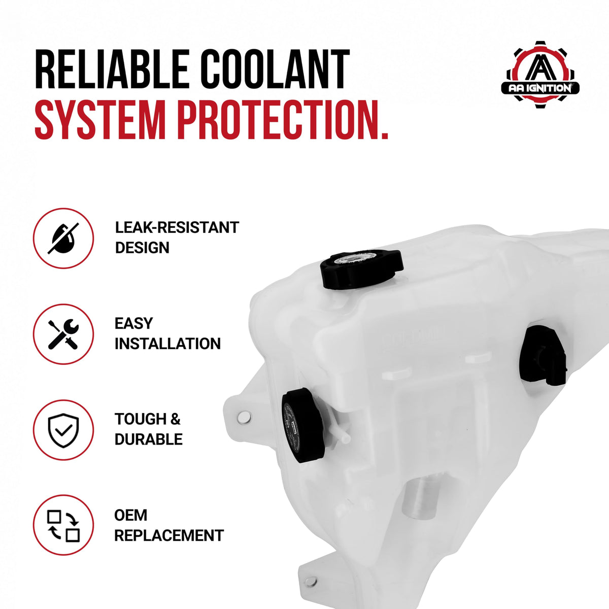 AA Ignition close-up of molded plastic texture highlighting durable construction benefit