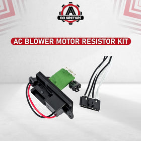 AA Ignition resistor next to vehicle compatibility sheet for quick part number verification and confidence