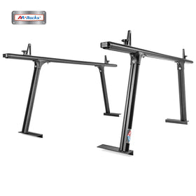 AA-Racks APX25-Lite label and hardware showing powder coat finish and stainless steel fasteners