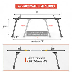 AA-Racks APX25-Lite side profile highlighting low-profile design and load clearance benefit