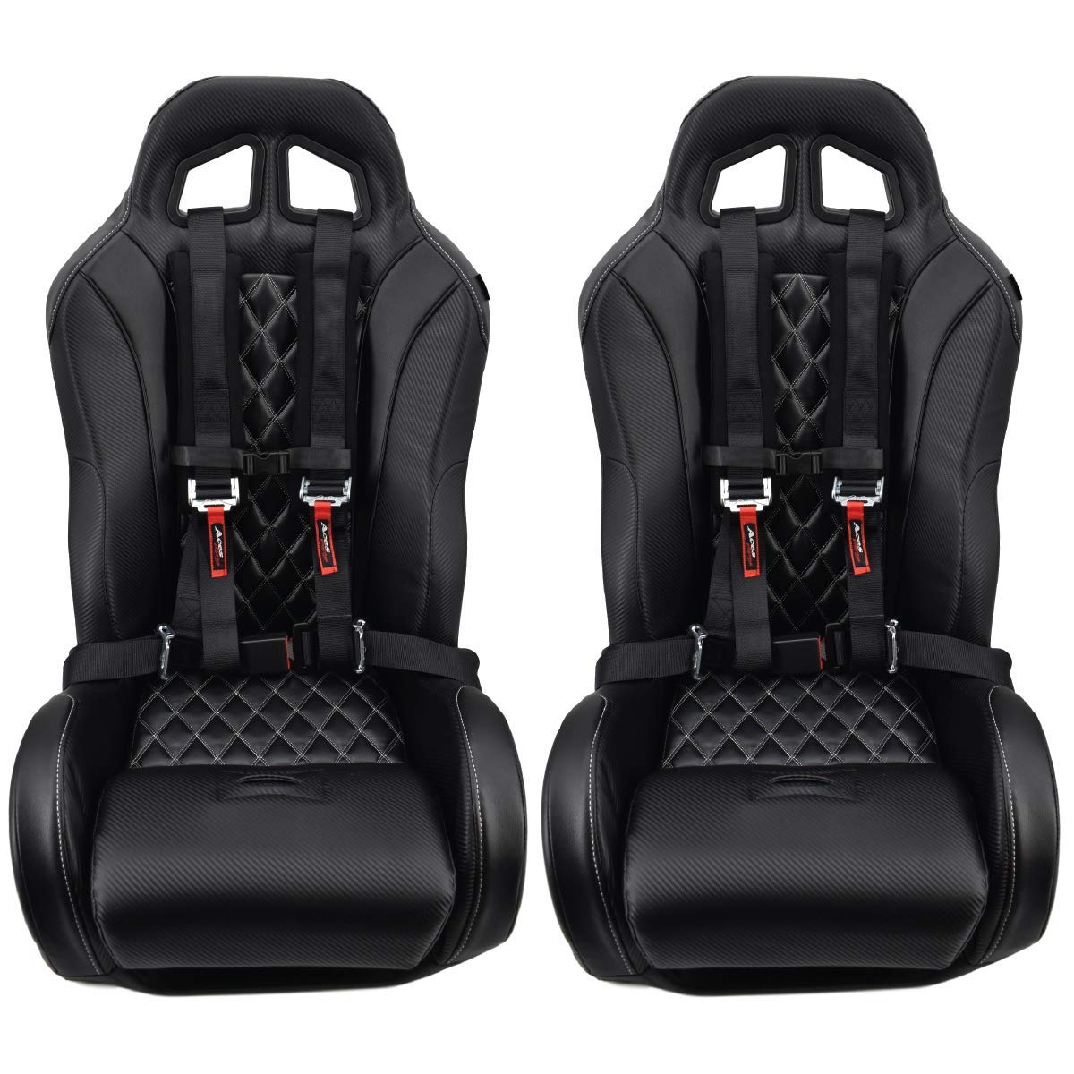 AAAA Aces Racing close-up of 2-inch padded shoulder strap for greater comfort