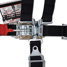 AAAA Aces Racing webbing width scale showing 2-inch straps for load spread