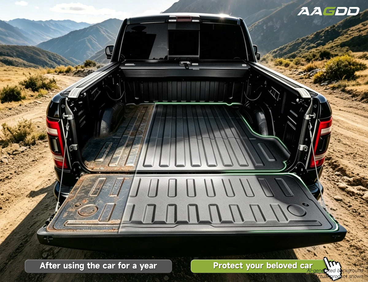 AAGDD mat installed with tools demonstrating impact protection