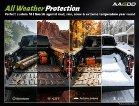 AAGDD lifestyle shot hauling gear outdoors with stable cargo control