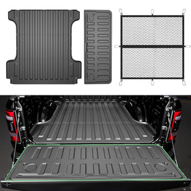 AAGDD front view showing full bed mat protection and secure cargo
