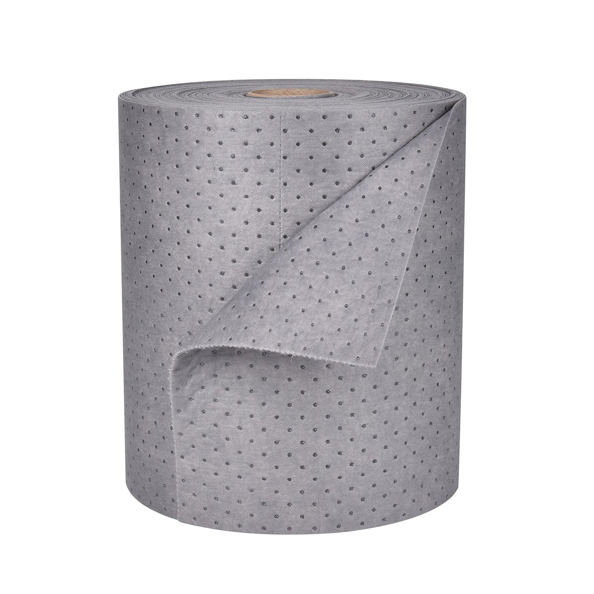 A A IN front view of LT10W roll showing length and gray color for durable containment