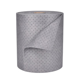 A A IN front view of LT10W roll showing length and gray color for durable containment