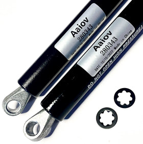 Aaiov close-up of polished shaft and cylinder demonstrating corrosion resistance
