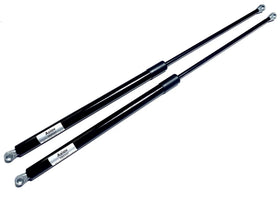 Aaiov gas strut front view pair showing design and mounting ends for reliable fit