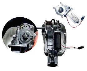 Aaiov motor packaging and label highlighting model numbers and warranty