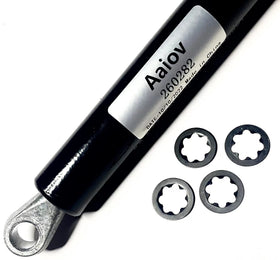 Aaiov close-up of piston shaft and seal showing detail and durable construction benefits