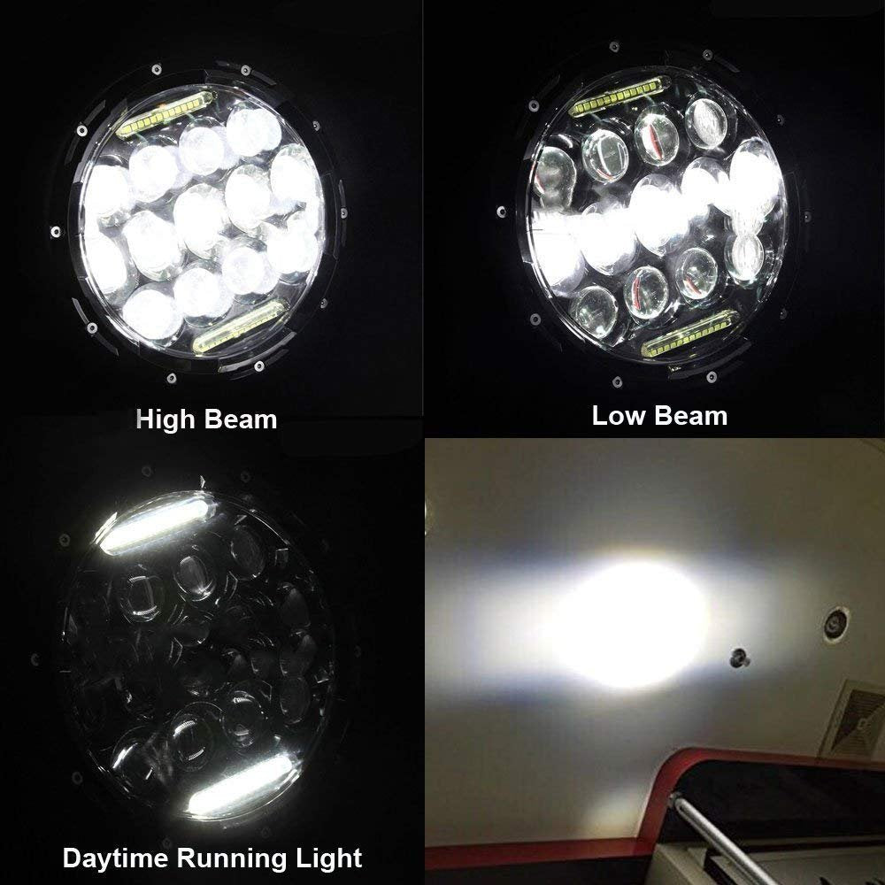 Aaiwa LED headlight on off-road vehicle illustrating durable weatherproofing