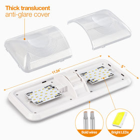 Aaleds light under cabinet in camper offering task lighting benefit