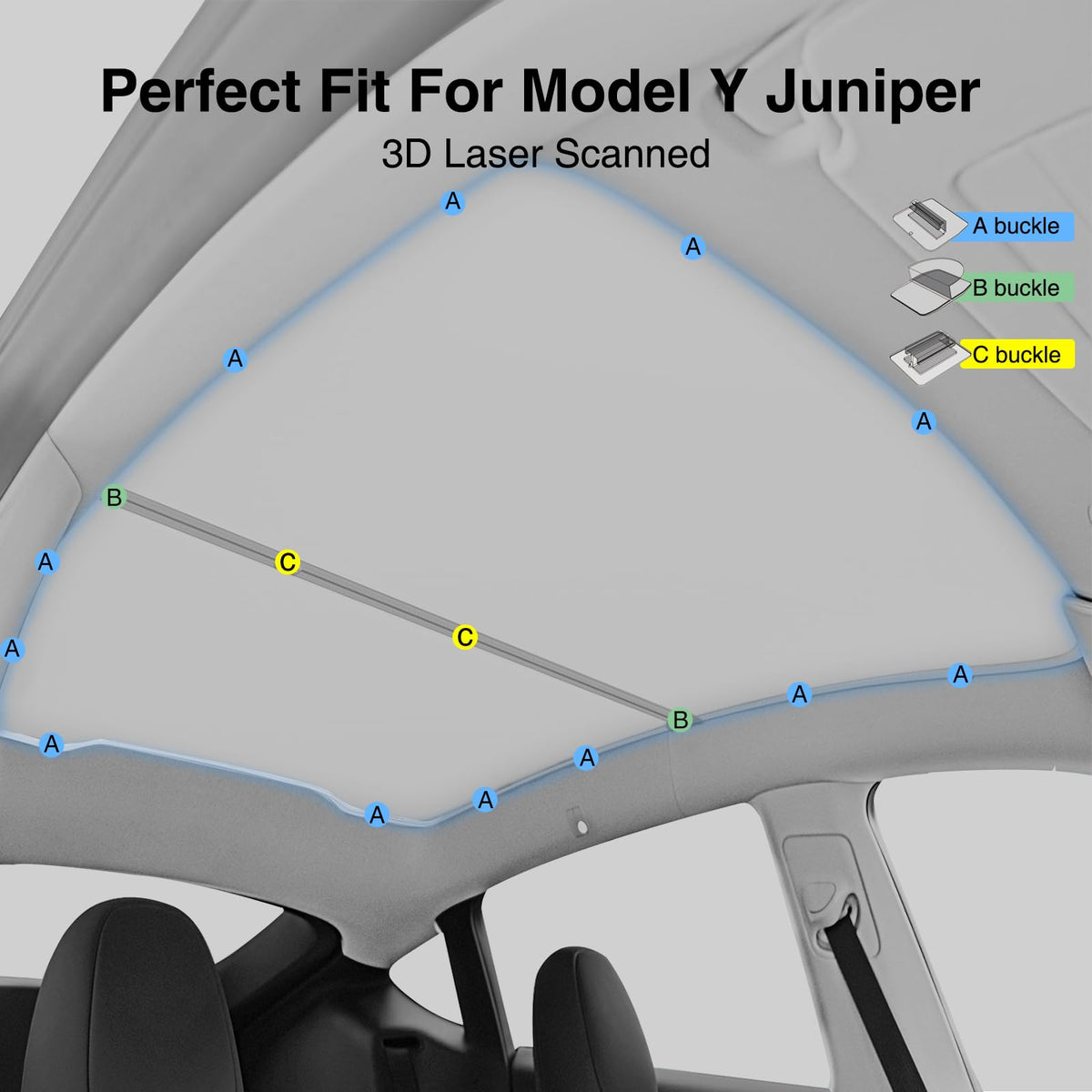 AAMHHM installed front sunshade inside car reducing cabin heat benefit