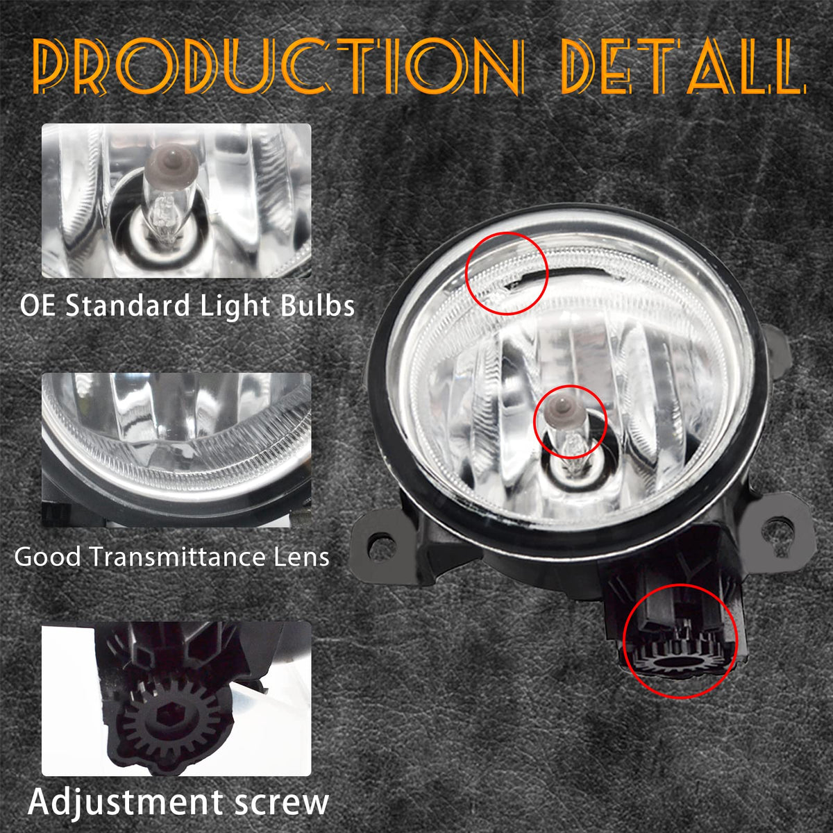 AANAN halogen bulb included with kit showing ready-to-install convenience