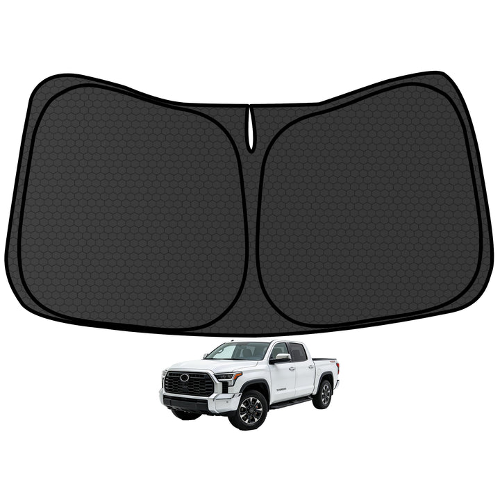 aatoppus front packaging showing full-fit Tundra sun shade and branding benefit