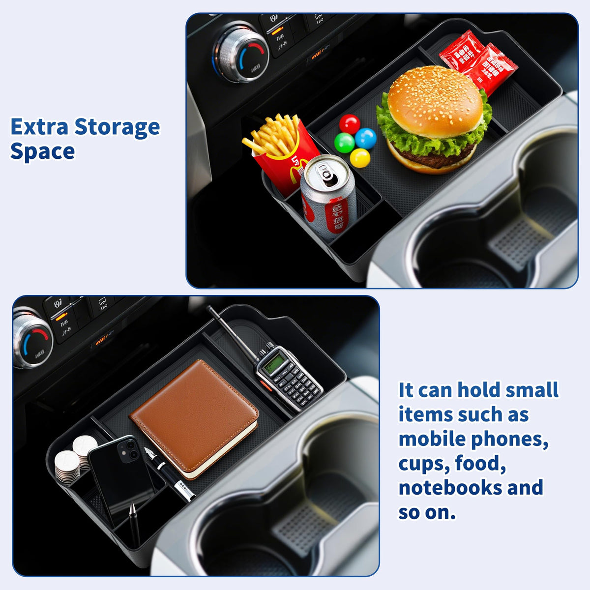 ABAGAEL anti-slip silicone pad closeup reducing vibration and preventing rattle on rough roads