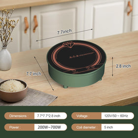 Abangdun ceramic glass detail highlighting easy-to-clean surface benefit
