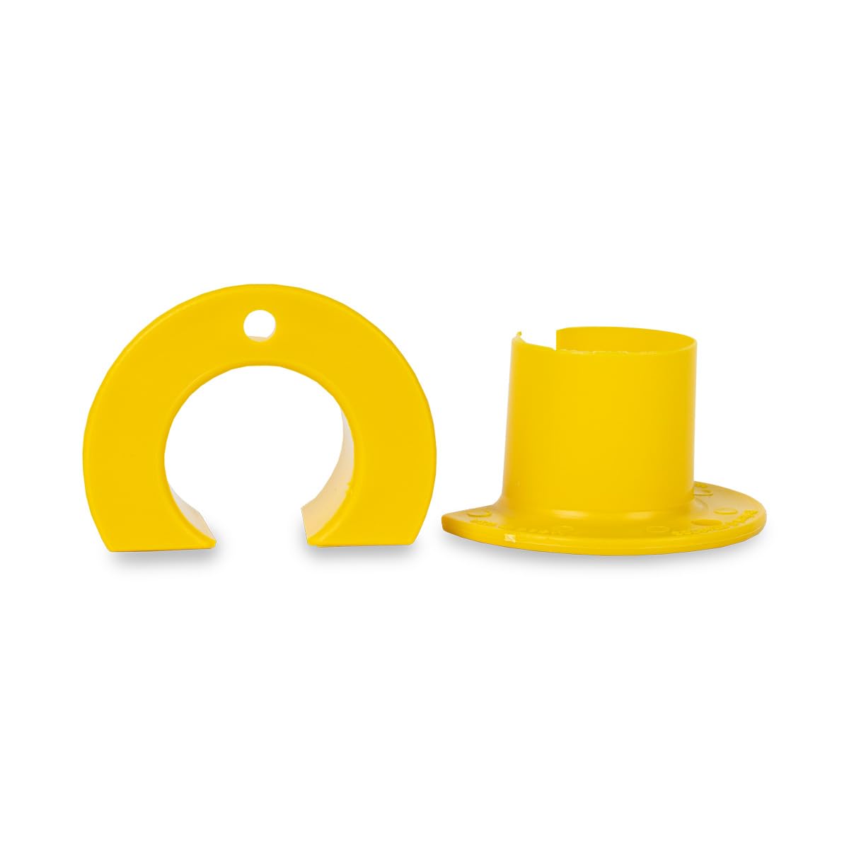 ABC Balancing Beads shim fitted on pigtail plug demonstrating secure hold
