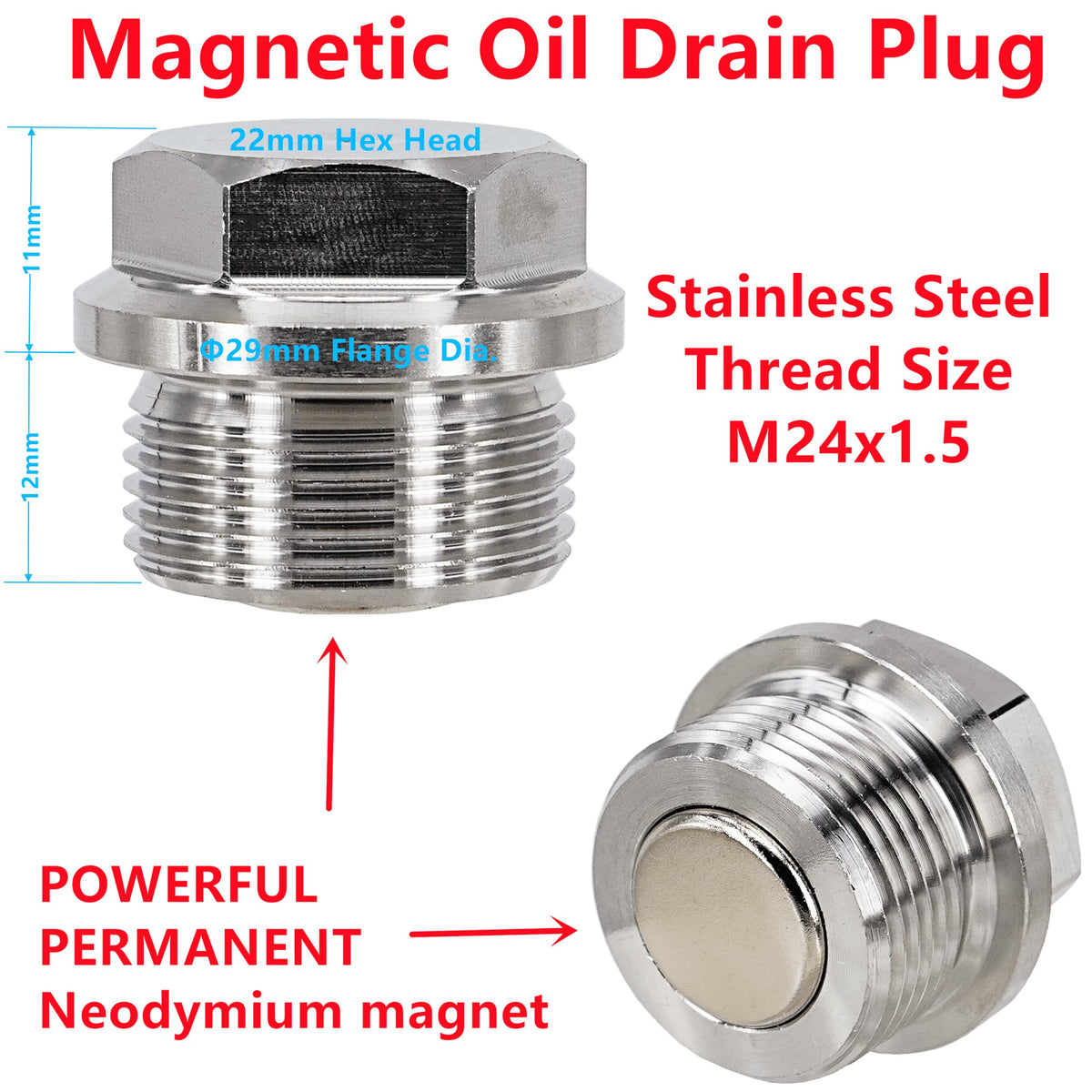 abczok magnet closeup highlighting neodymium magnet that captures metal debris