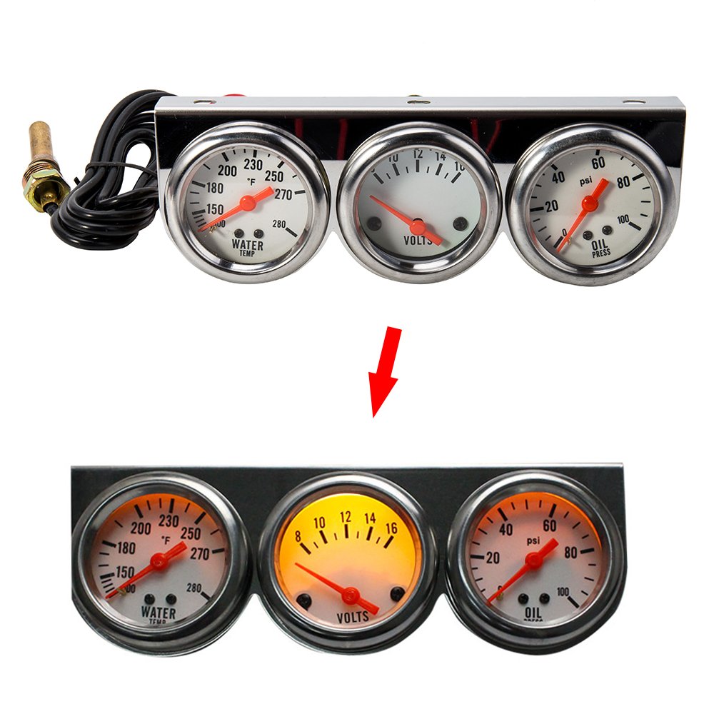 Abizarch installed in dash demonstrating integrated look and driver visibility