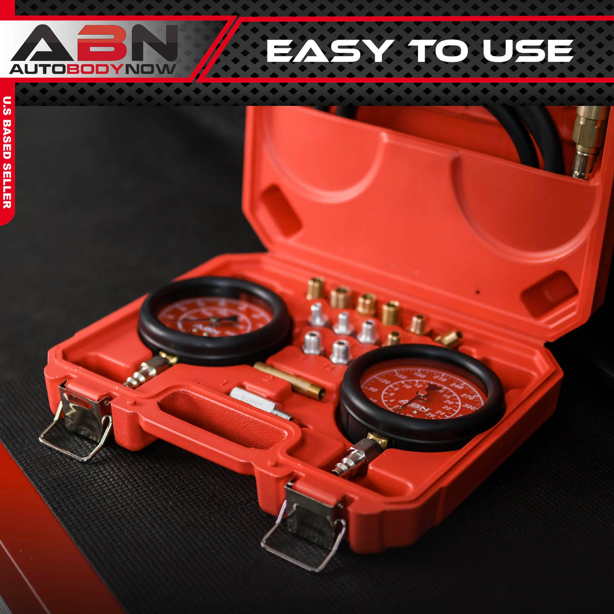 ABN assorted 14 thread adapters laid out showing versatile compatibility benefits