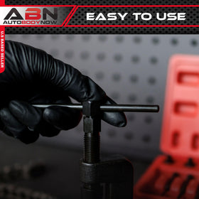 ABN rivet plates and springs detail showing components for secure link seating