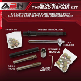 ABN taps and inserts laid out to show kit completeness and readiness