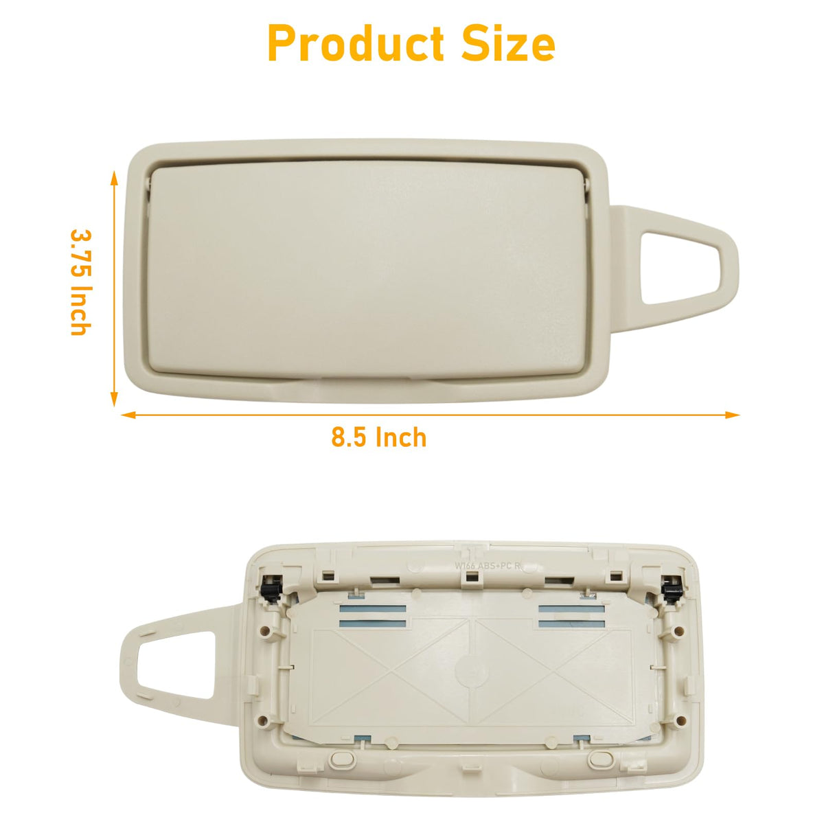 Abodvu lifestyle interior shot showing cohesive light beige visor styling benefit