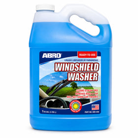 ABRO front label on one-gallon bottle showing product identity and benefits