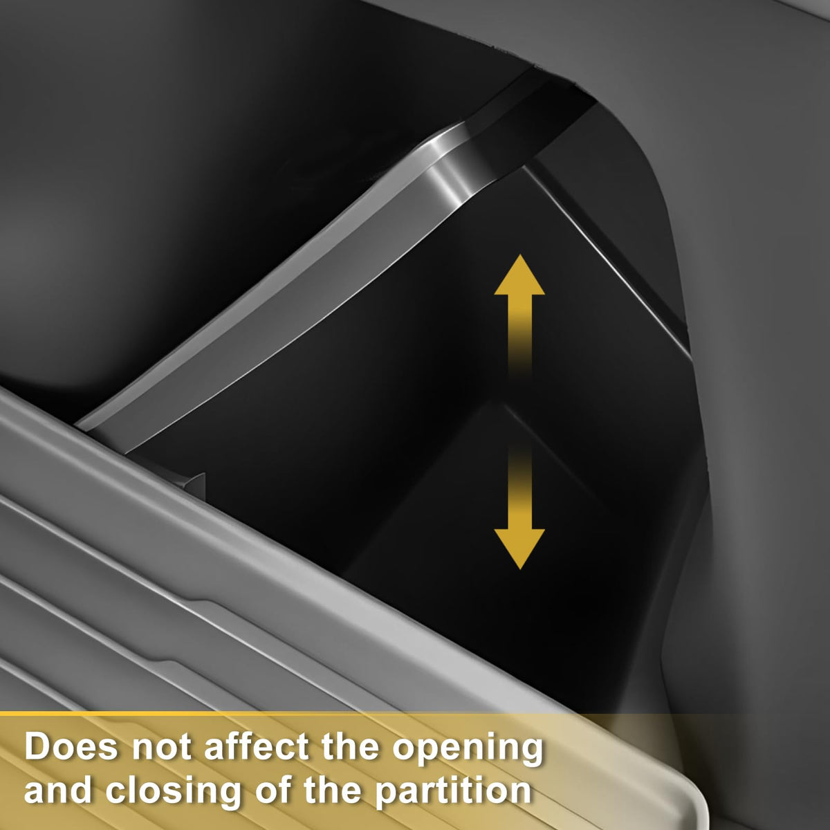 Abvesi TPE bin surface showing waterproof material and easy-clean benefit