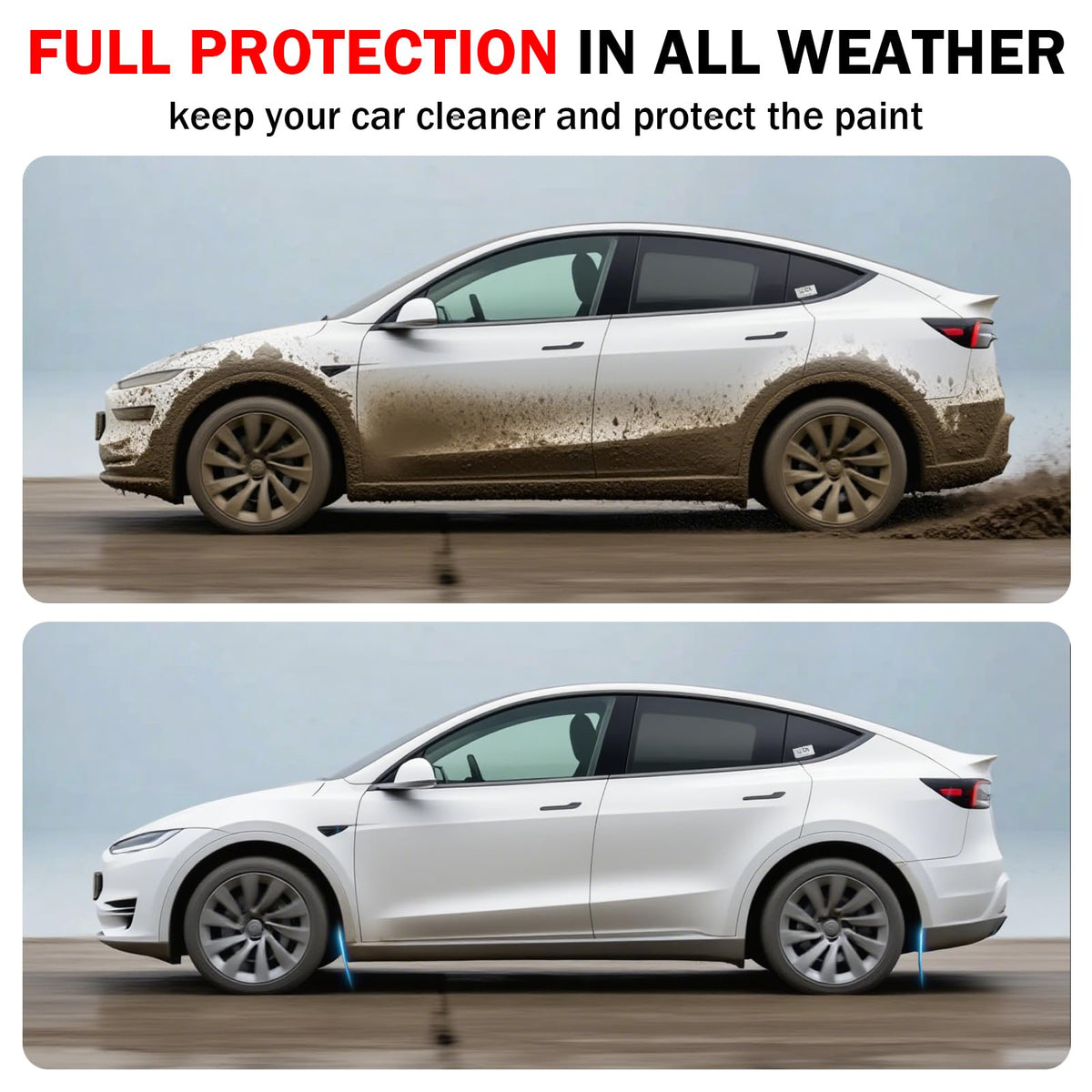 Abystar installed on front left wheel demonstrating aerodynamic OEM look benefit