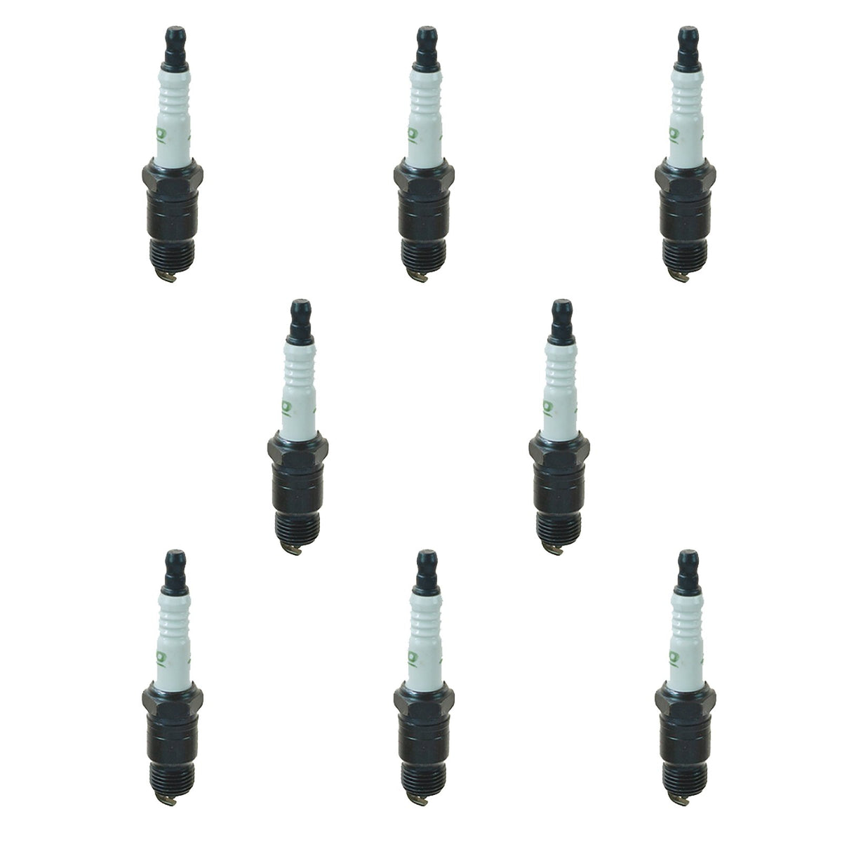 AC Delco R45TS electrode close-up showing clean construction for reliable spark