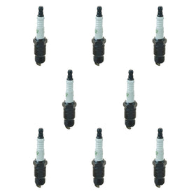 AC Delco R45TS electrode close-up showing clean construction for reliable spark