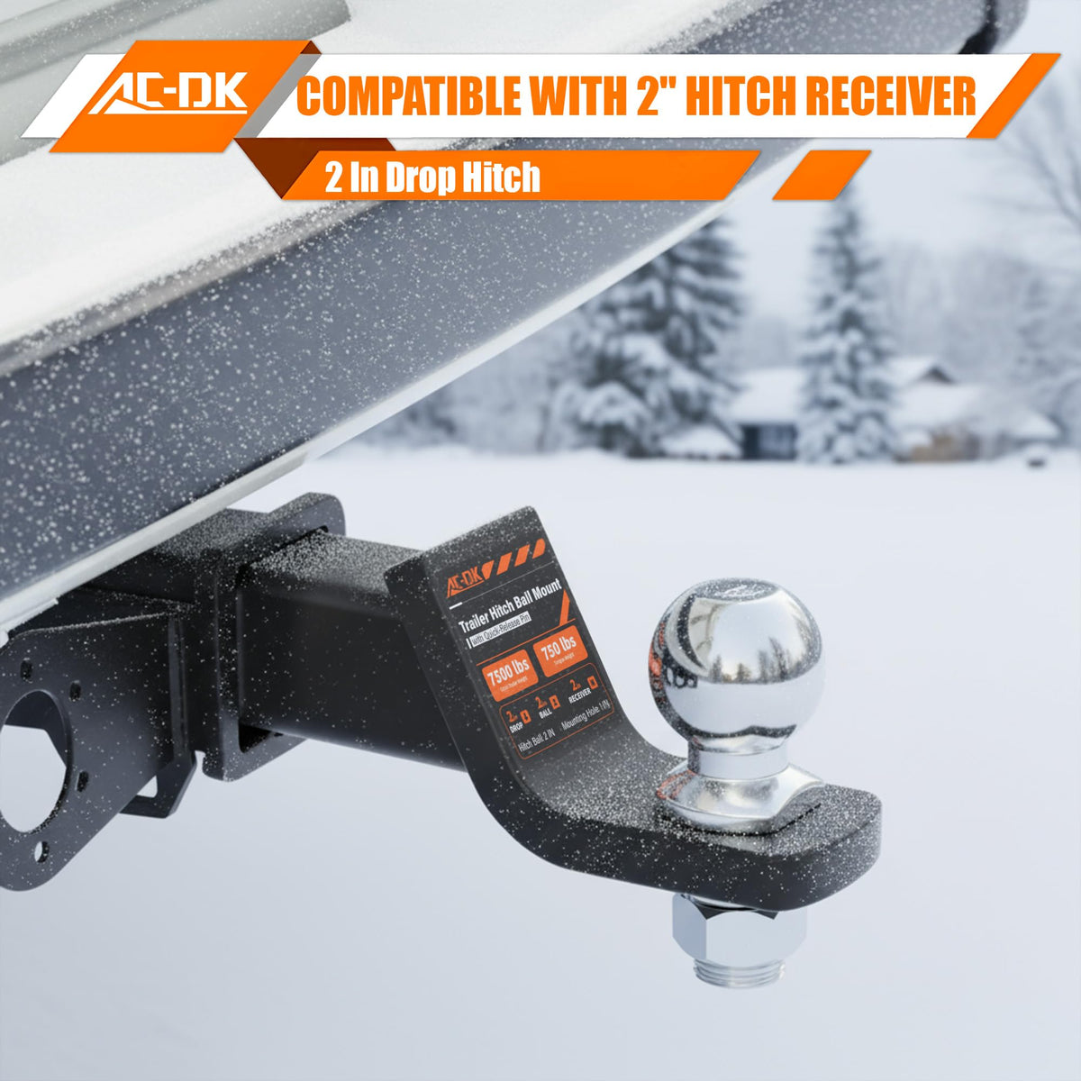 AC-DK mounted on a truck towing trailer demonstrating reliable performance