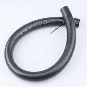 AC PERFORMANCE front view of the 3/4" ID push-on hose showing length and finish, aids selection