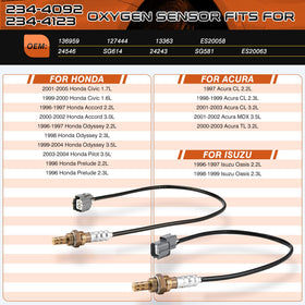 ACAUTO sensor thread detail with anti-seize coating for easier removal