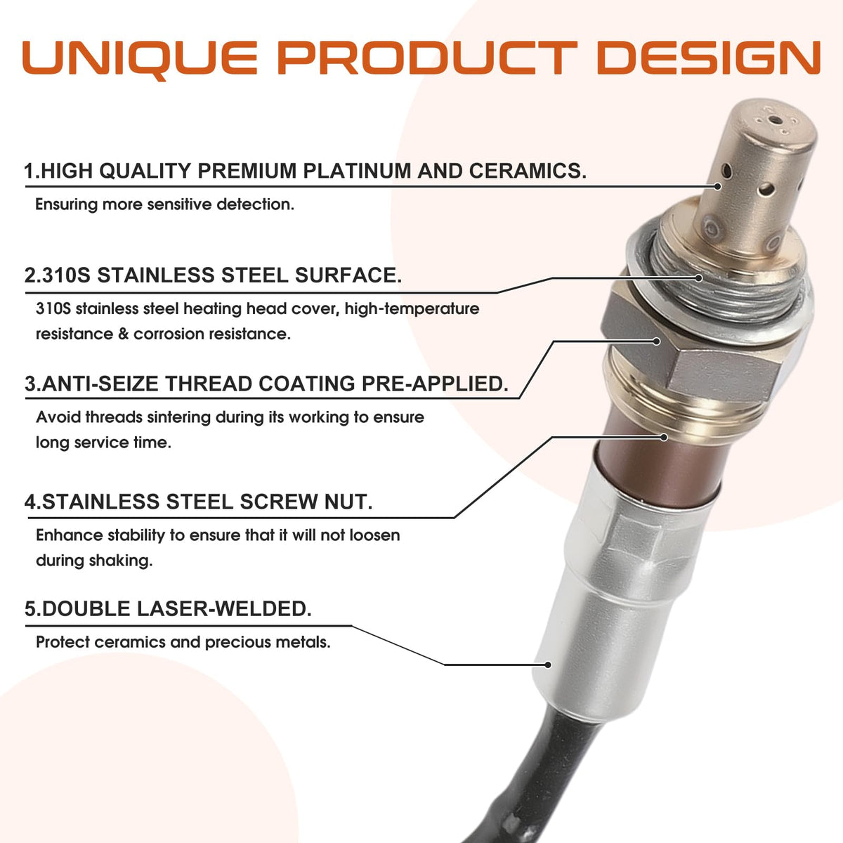 ACAUTO sensors installed underhood of MDX demonstrating direct fit