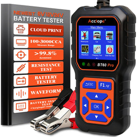 Acclope BT60 PRO front display showing test results and clear readout for quick decisions