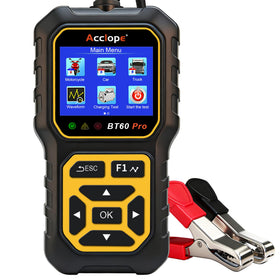Acclope BT60 PRO front view showing screen and clamps for quick identification