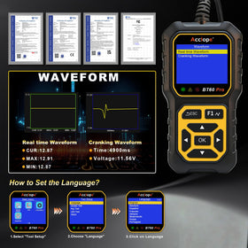 Acclope BT60 PRO on a workbench with tools showing professional workflow fit